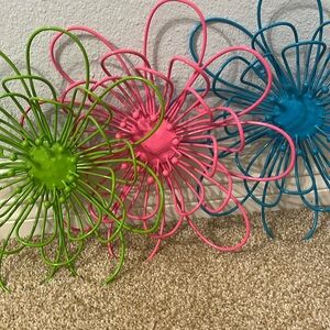 Flower Wall Decorations in 3 pack